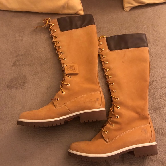 Timberland Shoes - Timberland high calf boots, size 9M.